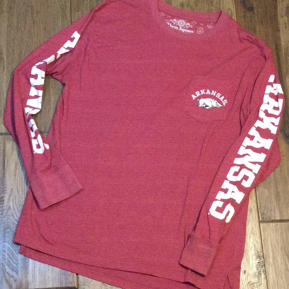 Arkansas racer back men’s long sleeve.